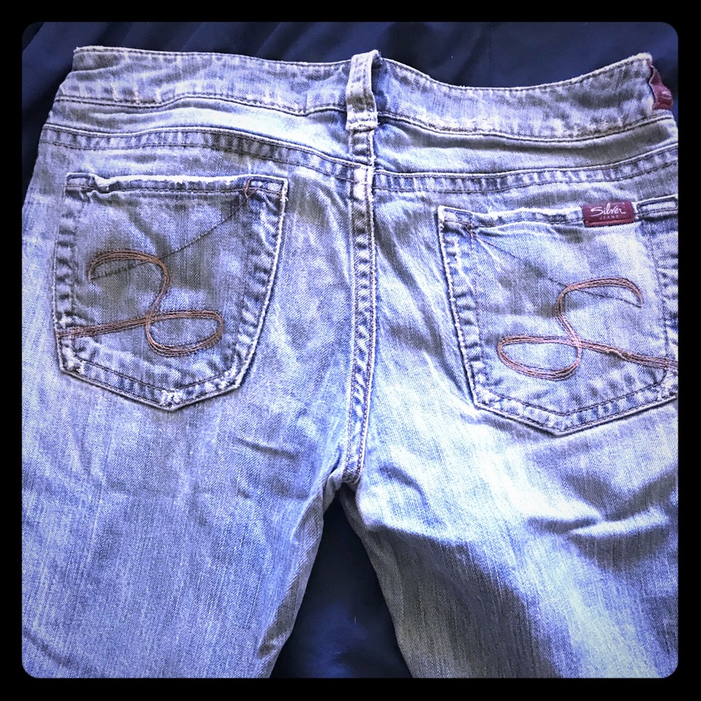 Silvers !! Sz 32 light wash Tuesday’s